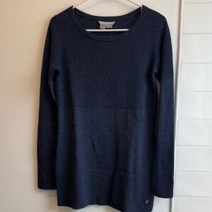 Royal Robbins Women's Navy Heather Tunic Sweater